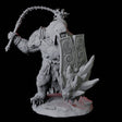 Fierce Ursine Warrior A Miniature for Dungeons and Dragons, Pathfinder or other TTRPGs