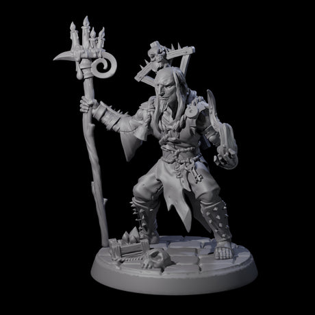 Filth Cultist C Miniature for Dungeons and Dragons, Pathfinder or other TTRPGs
