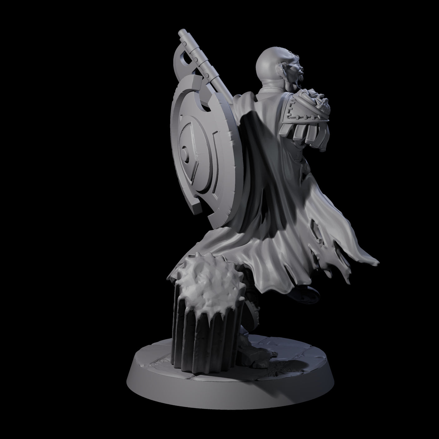 Filthy Cyclops Warrior A Miniature for Dungeons and Dragons, Pathfinder or other TTRPGs