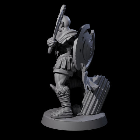 Filthy Cyclops Warrior A Miniature for Dungeons and Dragons, Pathfinder or other TTRPGs