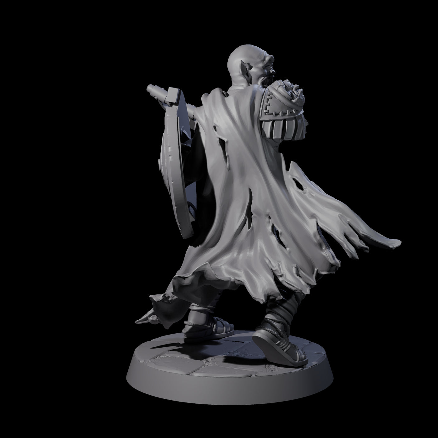 Filthy Cyclops Warrior B Miniature for Dungeons and Dragons, Pathfinder or other TTRPGs