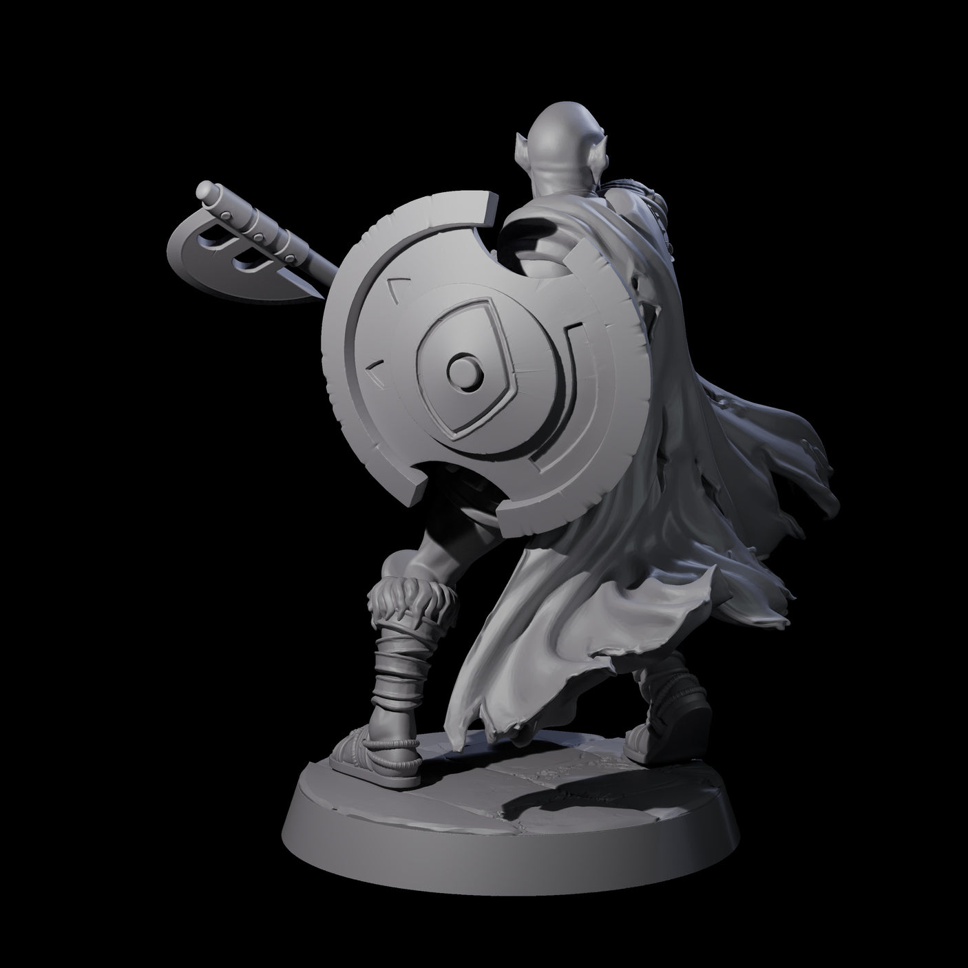 Filthy Cyclops Warrior B Miniature for Dungeons and Dragons, Pathfinder or other TTRPGs
