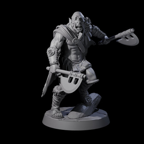 Filthy Cyclops Warrior D Miniature for Dungeons and Dragons, Pathfinder or other TTRPGs