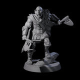 Filthy Cyclops Warrior D Miniature for Dungeons and Dragons, Pathfinder or other TTRPGs