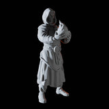 Fire Cultist Miniature for Dungeons and Dragons, Pathfinder or other TTRPGs
