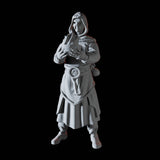 Fire Cultist Miniature for Dungeons and Dragons, Pathfinder or other TTRPGs