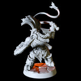 Fire Dwarf Army - Six Miniatures Miniature for Dungeons and Dragons, Pathfinder or other TTRPGs