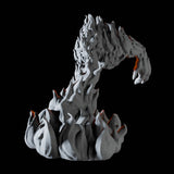 Fire Elemental C Miniature for Dungeons and Dragons, Pathfinder or other TTRPGs