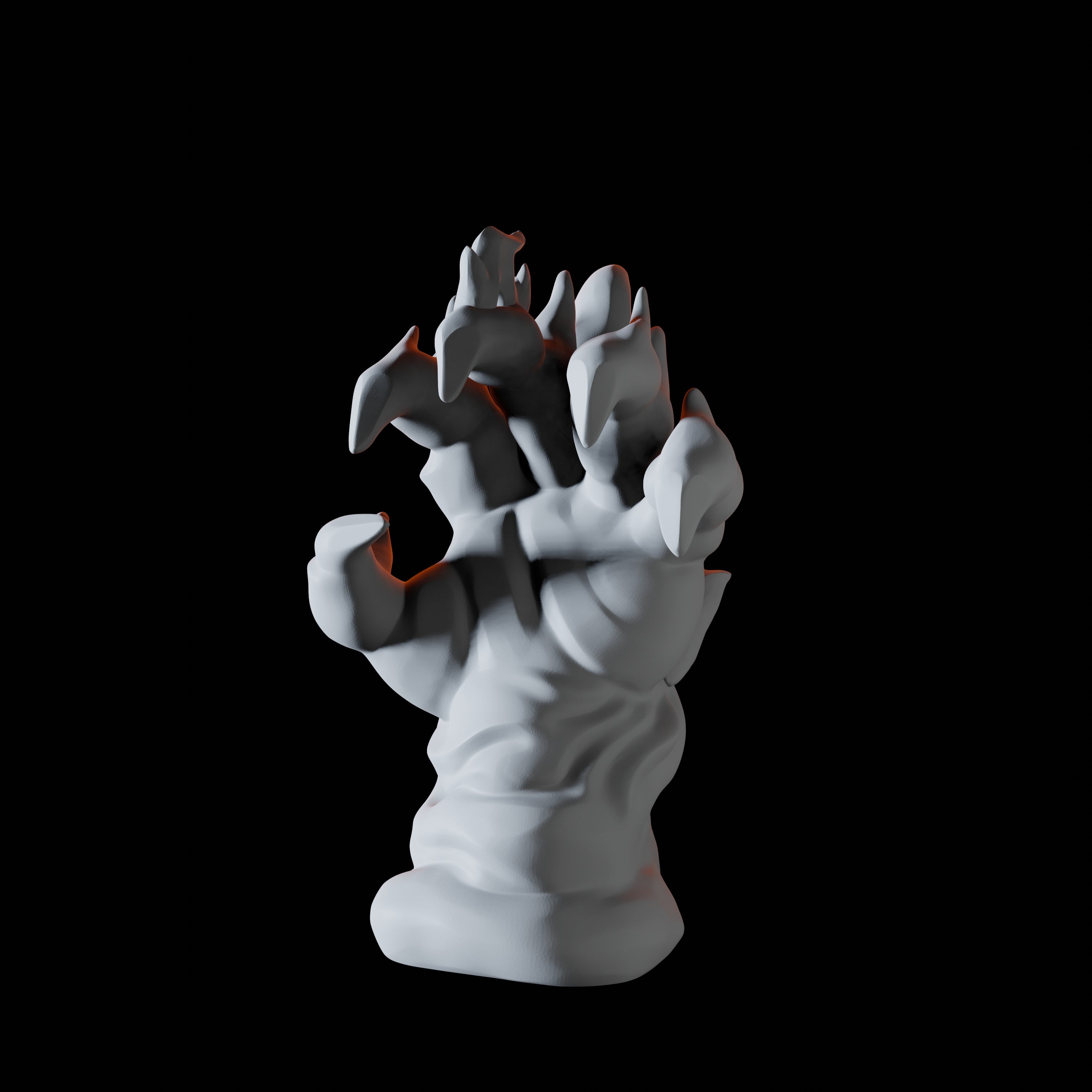 Fire Hand Miniature for Dungeons and Dragons - Myth Forged