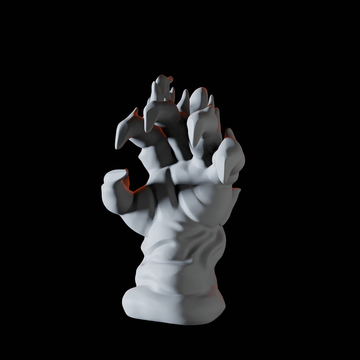 Fire Hand Miniature for Dungeons and Dragons, Pathfinder or other TTRPGs