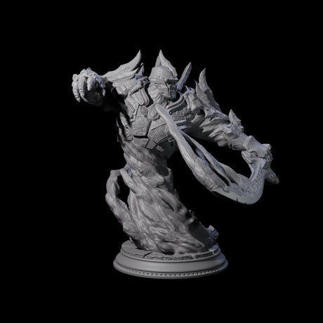 Fire Myrmidon Miniature for Dungeons and Dragons, Pathfinder or other TTRPGs
