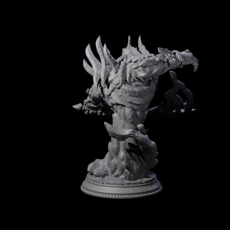 Fire Myrmidon Miniature for Dungeons and Dragons, Pathfinder or other TTRPGs