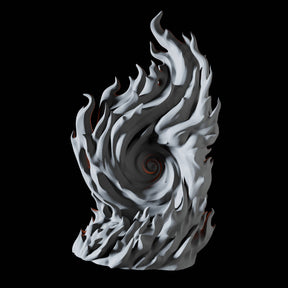 Fire Portal Miniature for Dungeons and Dragons, Pathfinder or other TTRPGs