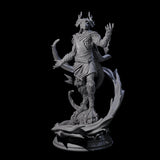 Firey Dragonborn Sorcerer Miniature for Dungeons and Dragons, Pathfinder or other TTRPGs