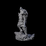 Firey Tiefling Warlock Miniature for Dungeons and Dragons, Pathfinder or other TTRPGs