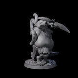 First Mate Ratfolk Pirate Miniature for Dungeons and Dragons, Pathfinder or other TTRPGs