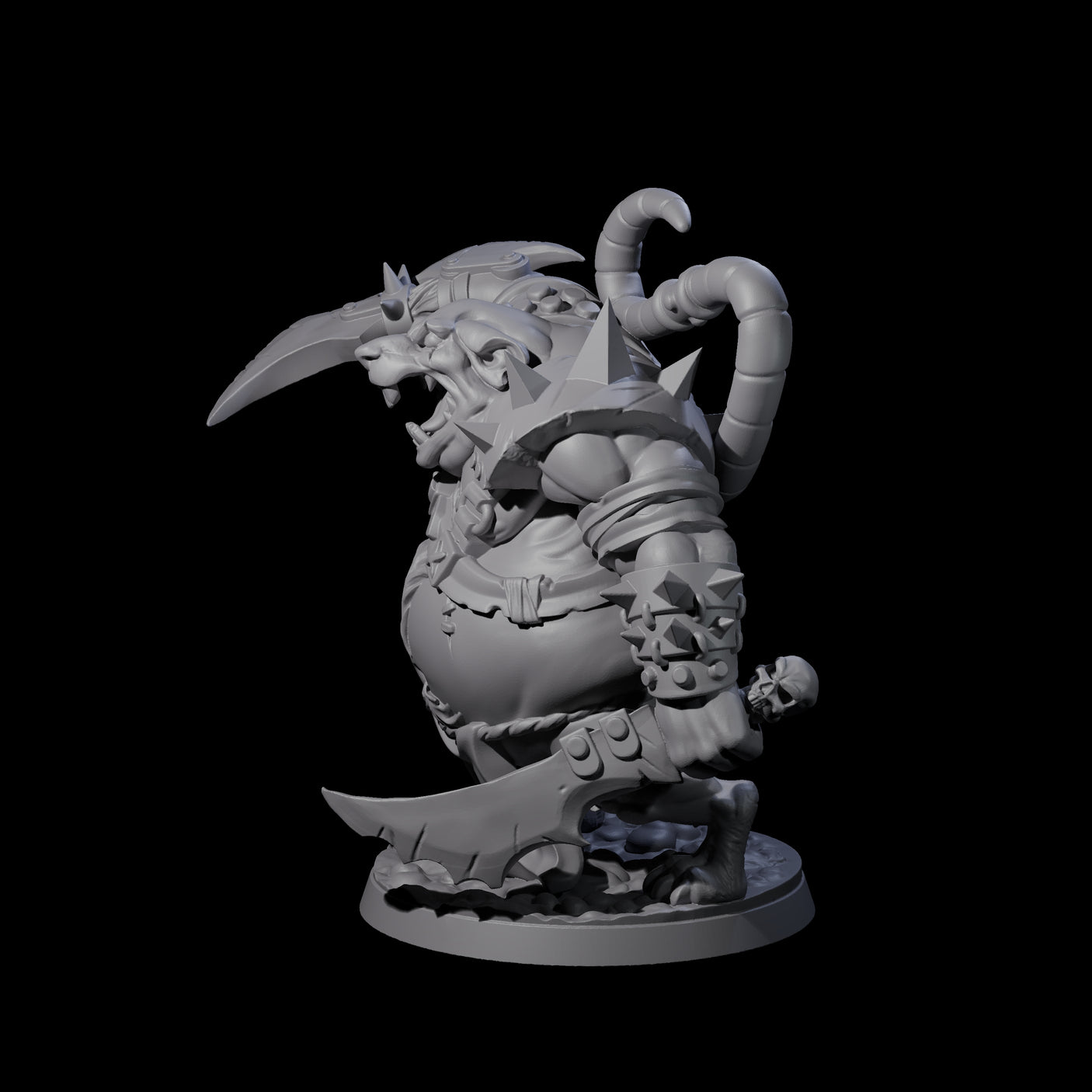 First Mate Ratfolk Pirate Miniature for Dungeons and Dragons, Pathfinder or other TTRPGs