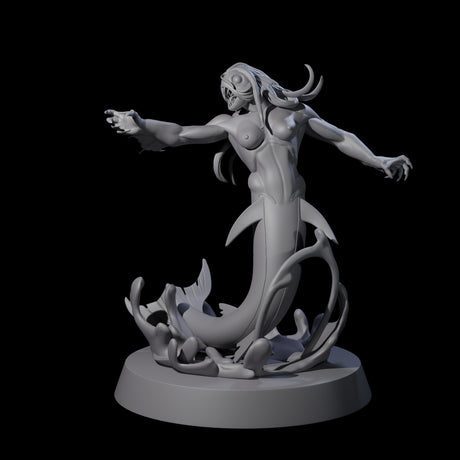 Fishy Deep One A Miniature for Dungeons and Dragons, Pathfinder or other TTRPGs