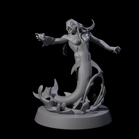 Fishy Deep One A Miniature for Dungeons and Dragons, Pathfinder or other TTRPGs