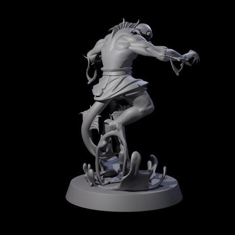 Fishy Deep One B Miniature for Dungeons and Dragons, Pathfinder or other TTRPGs