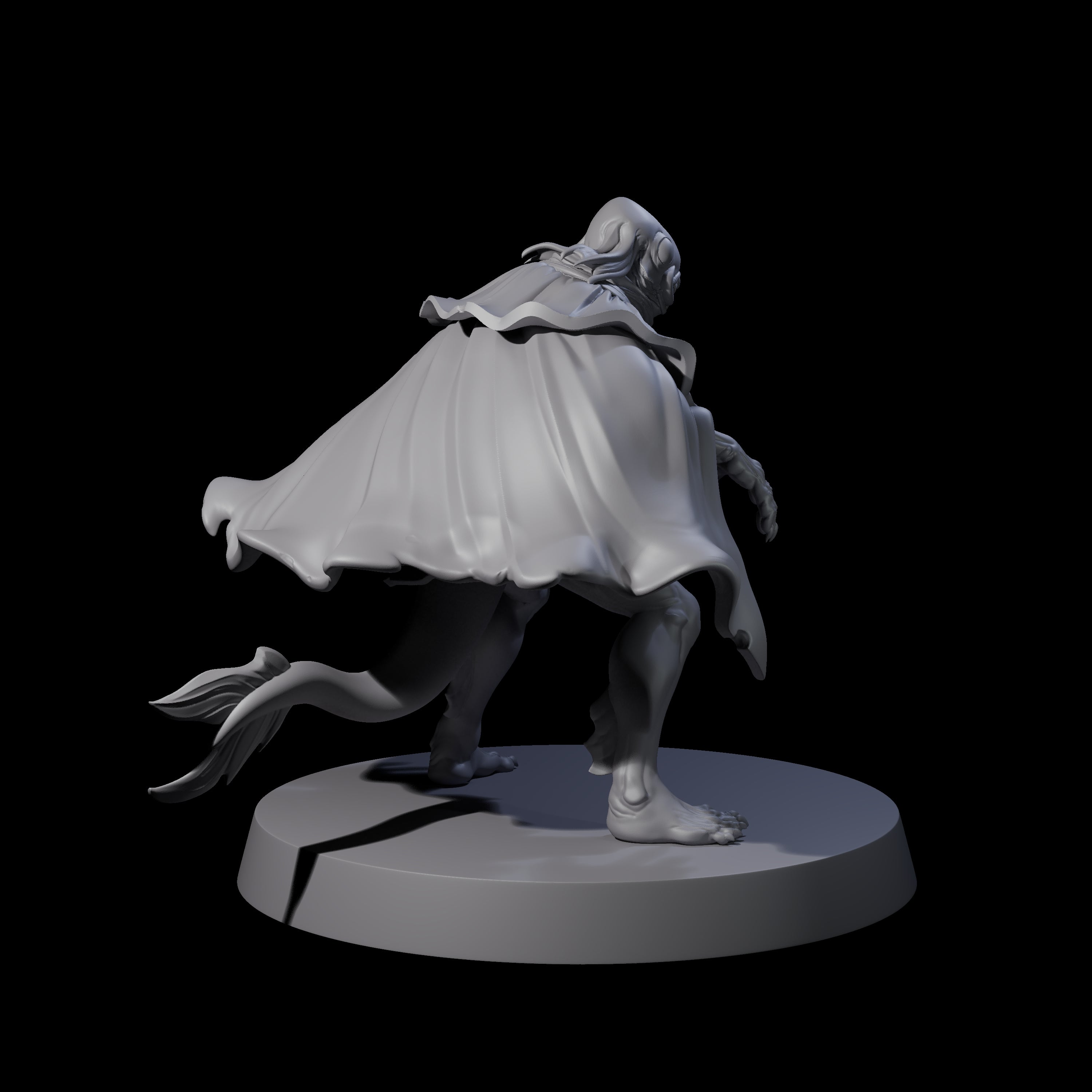 Fishy Deep One C Miniature for Dungeons and Dragons, Pathfinder or other TTRPGs