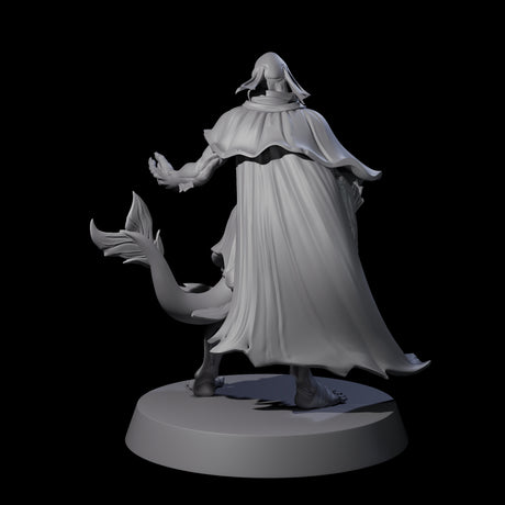 Fishy Deep One D Miniature for Dungeons and Dragons, Pathfinder or other TTRPGs