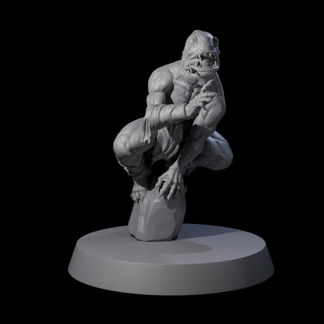 Fishy Deep One F Miniature for Dungeons and Dragons, Pathfinder or other TTRPGs