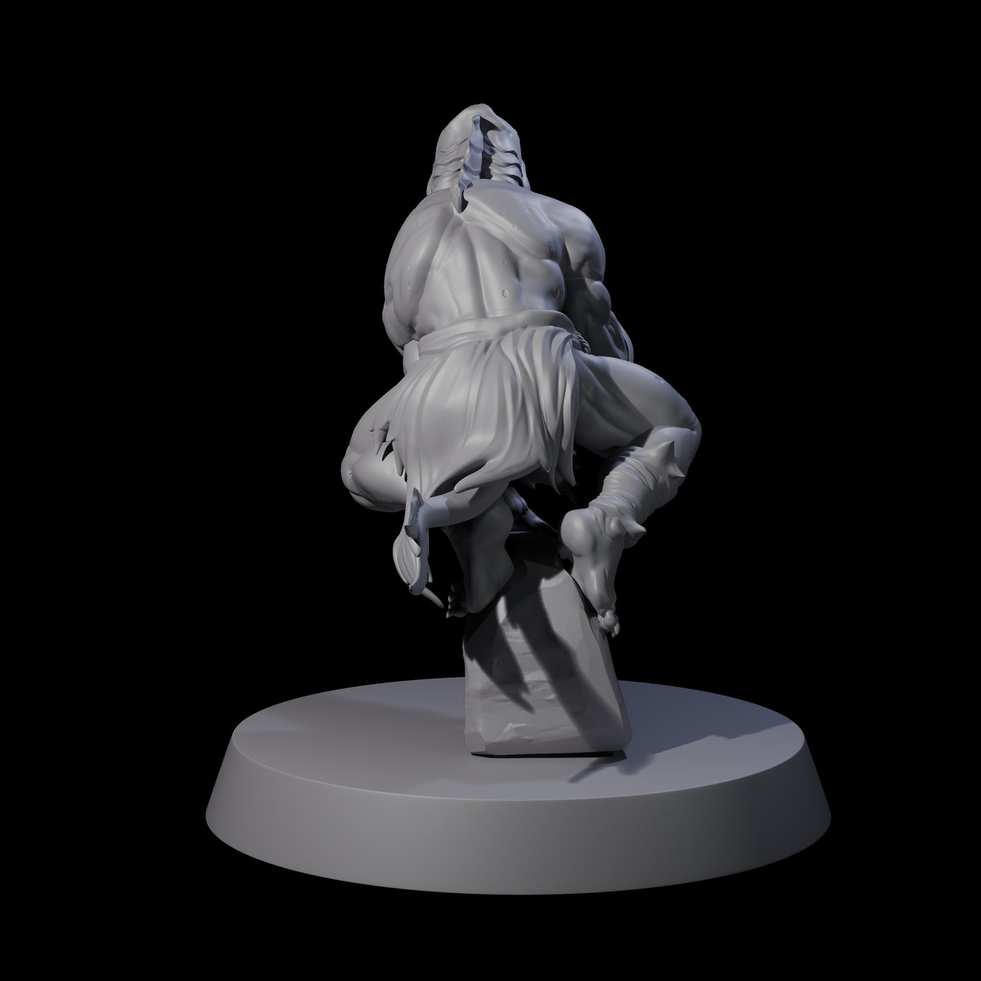 Fishy Deep One F Miniature for Dungeons and Dragons, Pathfinder or other TTRPGs