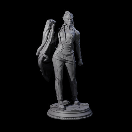 Fist Fighter Miniature for Dungeons and Dragons, Pathfinder or other TTRPGs