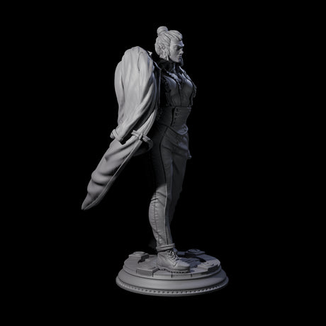 Fist Fighter Miniature for Dungeons and Dragons, Pathfinder or other TTRPGs