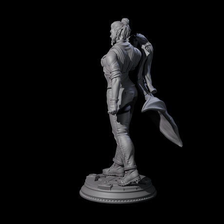 Fist Fighter Miniature for Dungeons and Dragons, Pathfinder or other TTRPGs