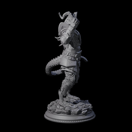 Fisticuffs Dragonborn Fighter Miniature for Dungeons and Dragons, Pathfinder or other TTRPGs