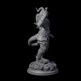 Fisticuffs Dragonborn Fighter Miniature for Dungeons and Dragons, Pathfinder or other TTRPGs
