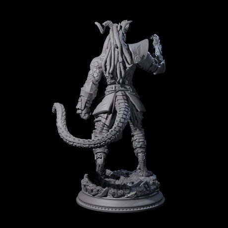 Fisticuffs Dragonborn Fighter Miniature for Dungeons and Dragons, Pathfinder or other TTRPGs