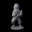 Fisticuffs Gnome Warrior Miniature for Dungeons and Dragons, Pathfinder or other TTRPGs