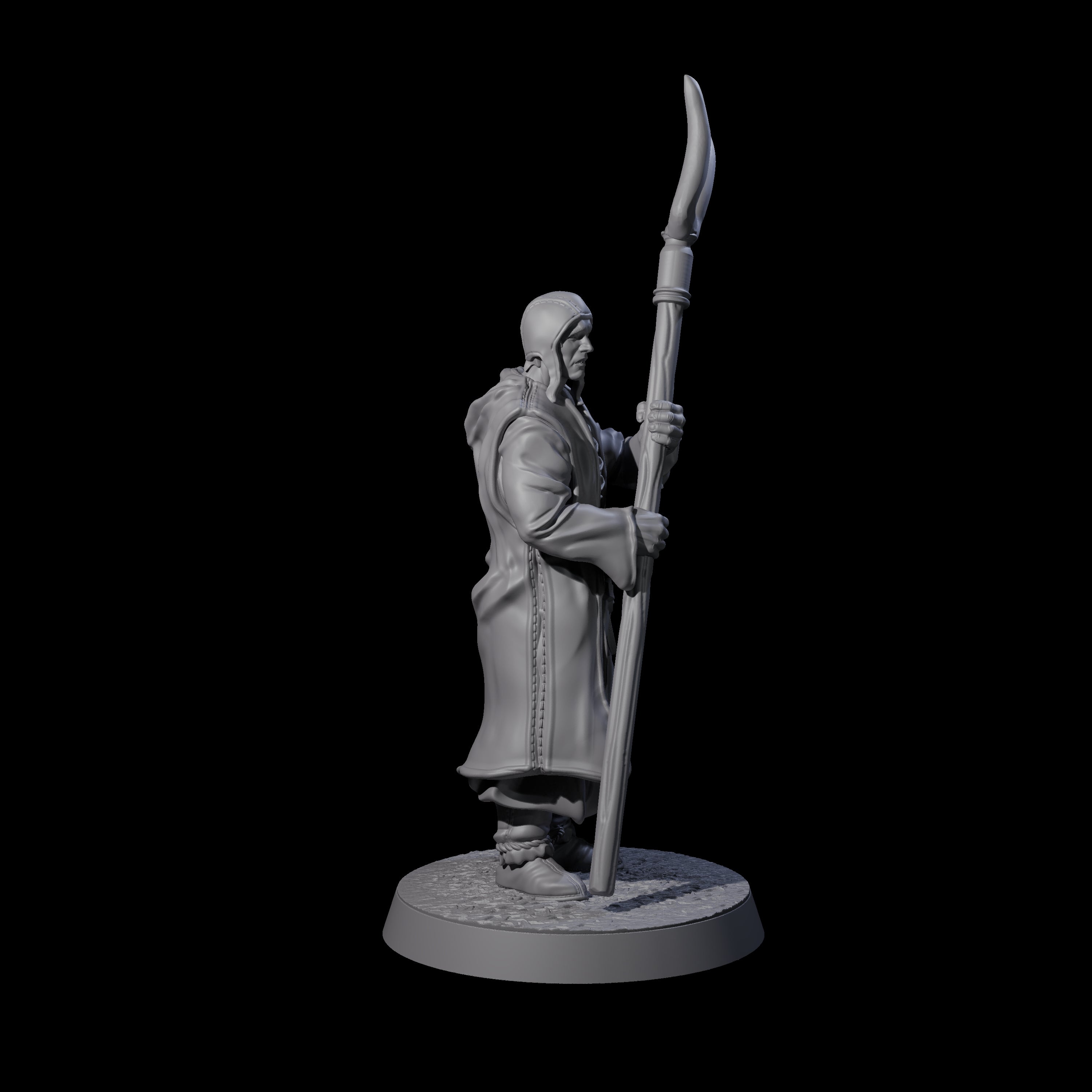 Five Brave Peasant Soldiers Miniature for Dungeons and Dragons, Pathfinder or other TTRPGs