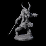 Five Brave Satyr Fighters Miniature for Dungeons and Dragons, Pathfinder or other TTRPGs