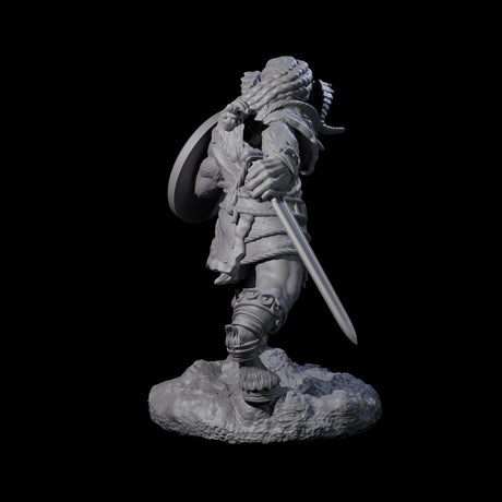 Five Brave Satyr Fighters Miniature for Dungeons and Dragons, Pathfinder or other TTRPGs