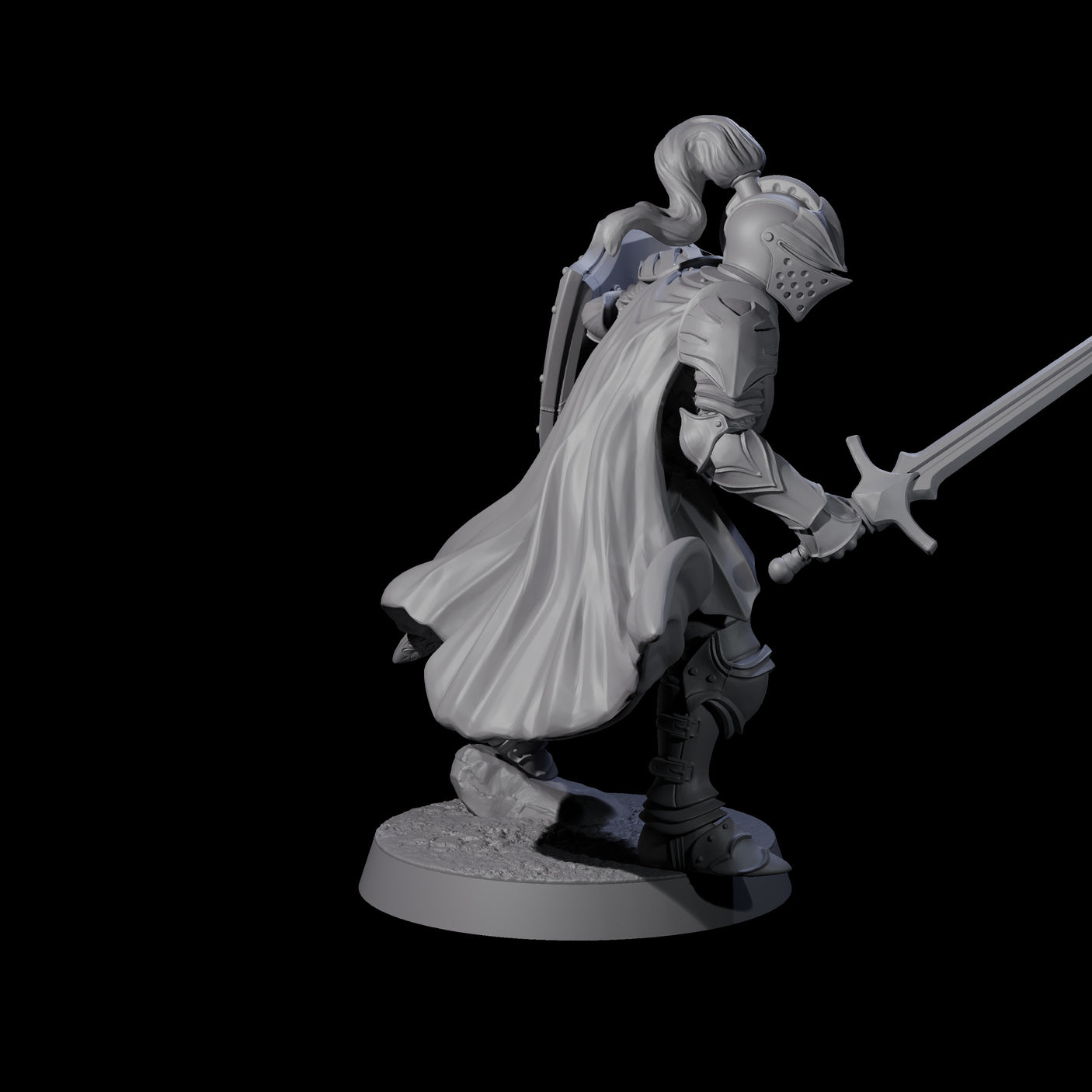 Five City Knights Miniature for Dungeons and Dragons, Pathfinder or other TTRPGs