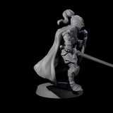 Five City Knights Miniature for Dungeons and Dragons, Pathfinder or other TTRPGs