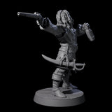 Five Confident Swashbuckling Pirates Miniature for Dungeons and Dragons, Pathfinder or other TTRPGs