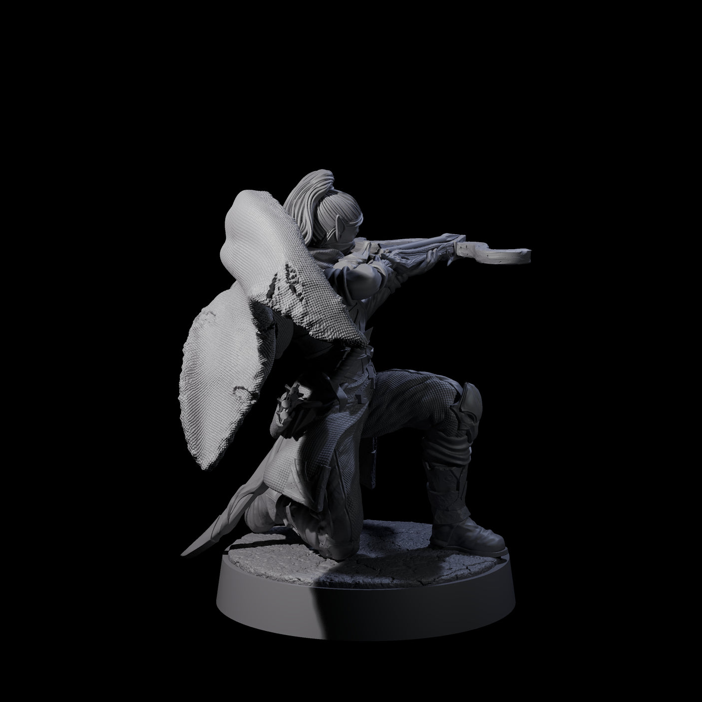 Five Crossbow Ready Rogues Miniature for Dungeons and Dragons, Pathfinder or other TTRPGs
