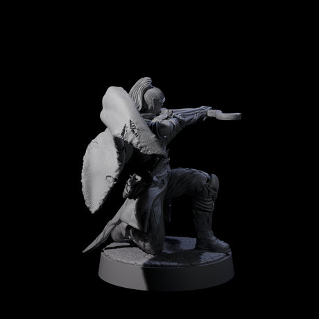 Five Crossbow Ready Rogues Miniature for Dungeons and Dragons, Pathfinder or other TTRPGs