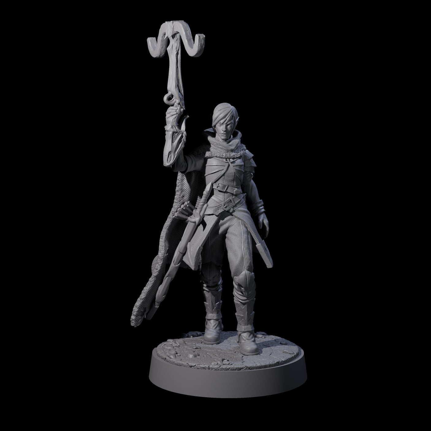Five Crossbow Ready Rogues Miniature for Dungeons and Dragons, Pathfinder or other TTRPGs