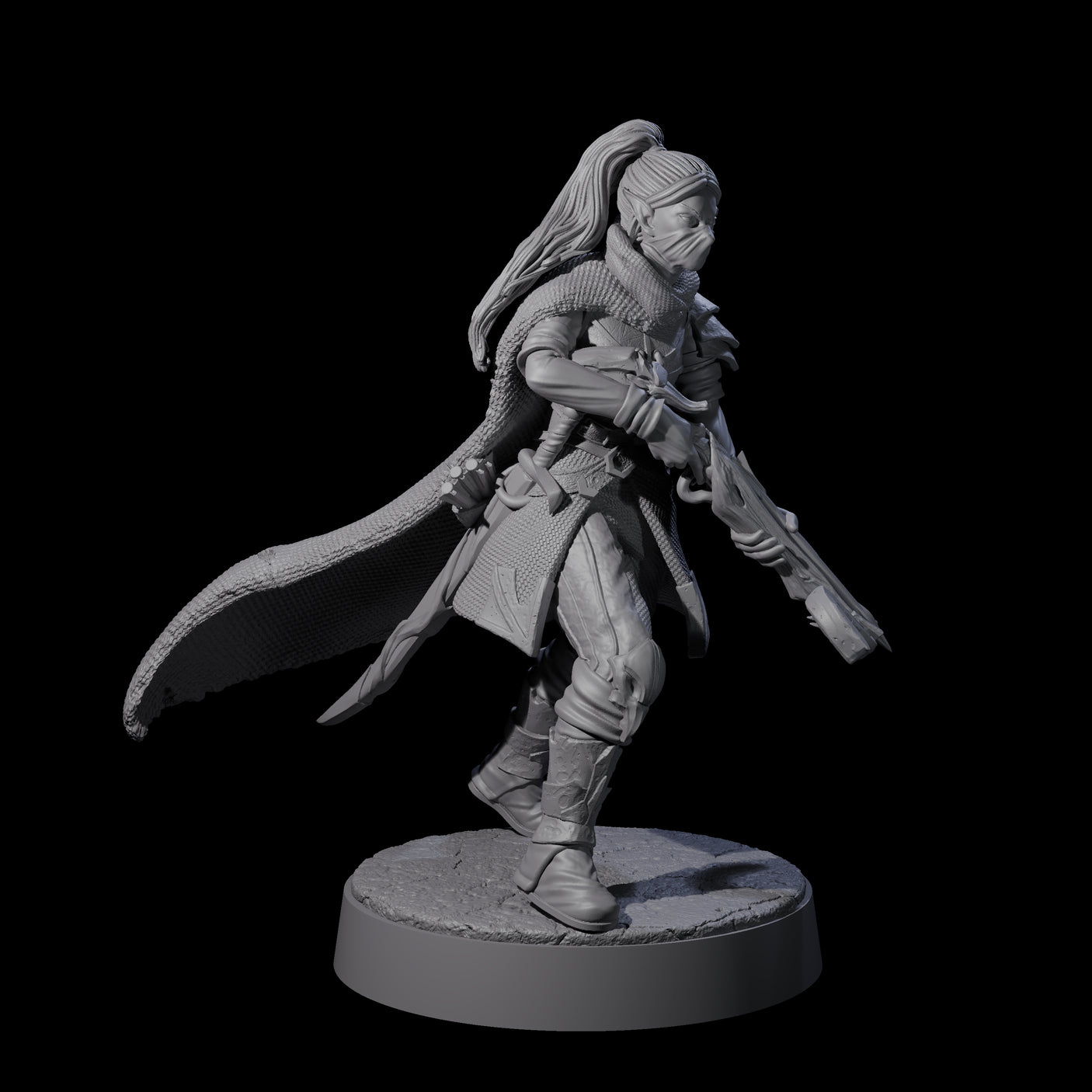 Five Crossbow Ready Rogues Miniature for Dungeons and Dragons, Pathfinder or other TTRPGs