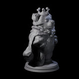 Five Cute Woodland Ursines Miniature for Dungeons and Dragons, Pathfinder or other TTRPGs