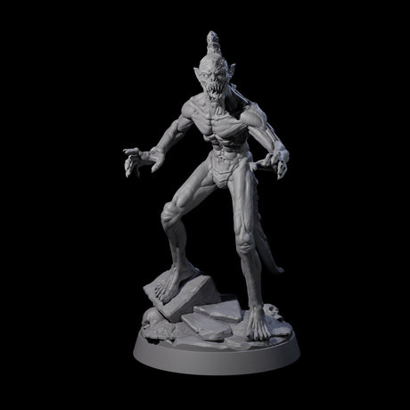 Five Deadly Babau Miniature for Dungeons and Dragons, Pathfinder or other TTRPGs