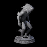 Five Despairing Deep Ones Miniature for Dungeons and Dragons, Pathfinder or other TTRPGs