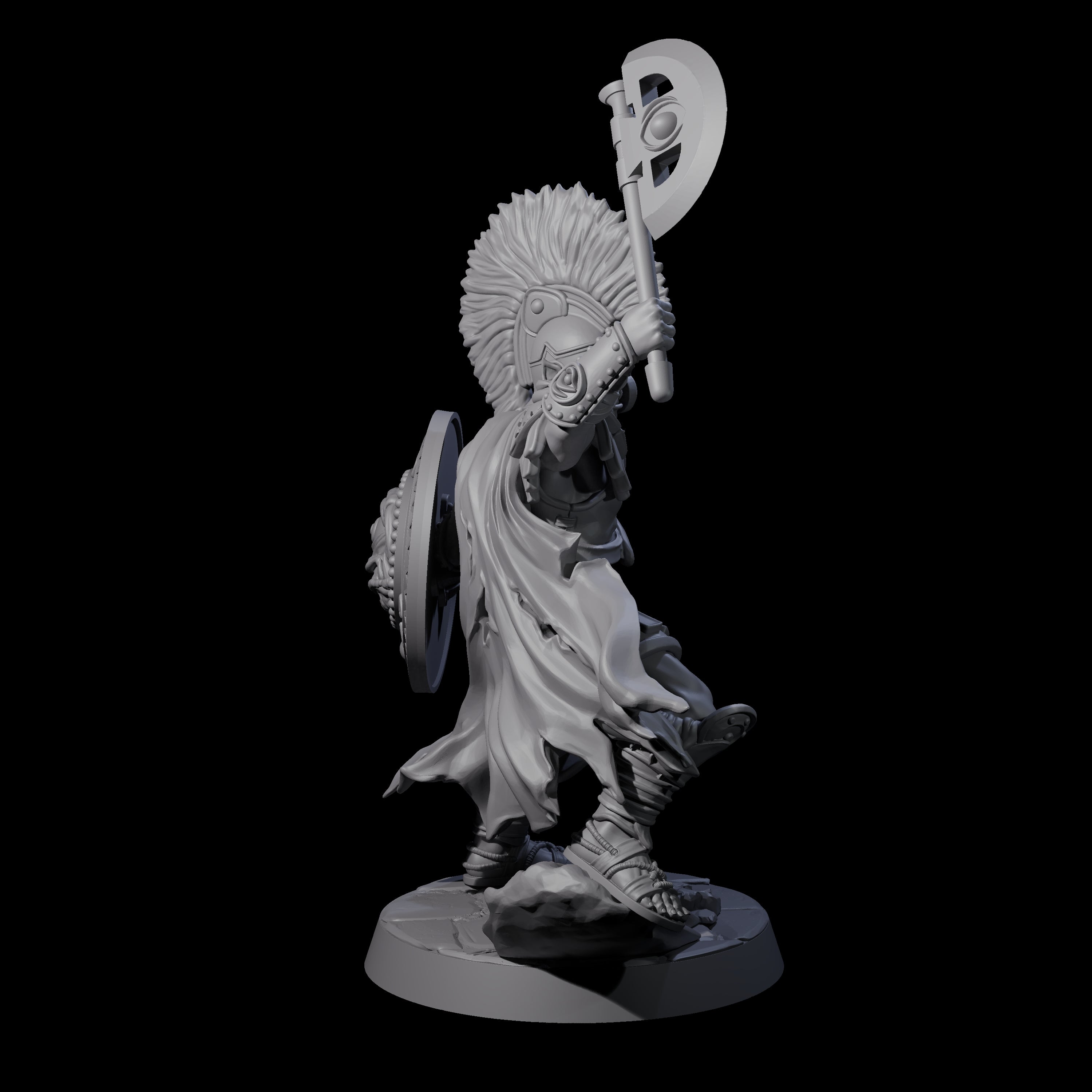 Five Filthy Cyclops Warriors Miniature for Dungeons and Dragons, Pathfinder or other TTRPGs