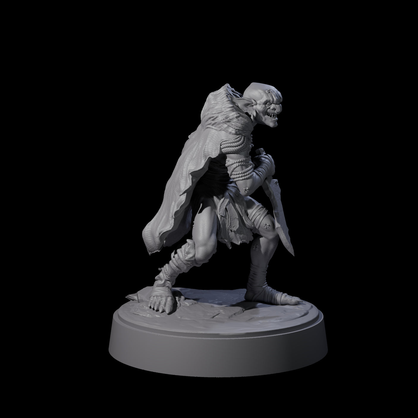 Five Hardy Goblin Scavengers Miniature for Dungeons and Dragons, Pathfinder or other TTRPGs
